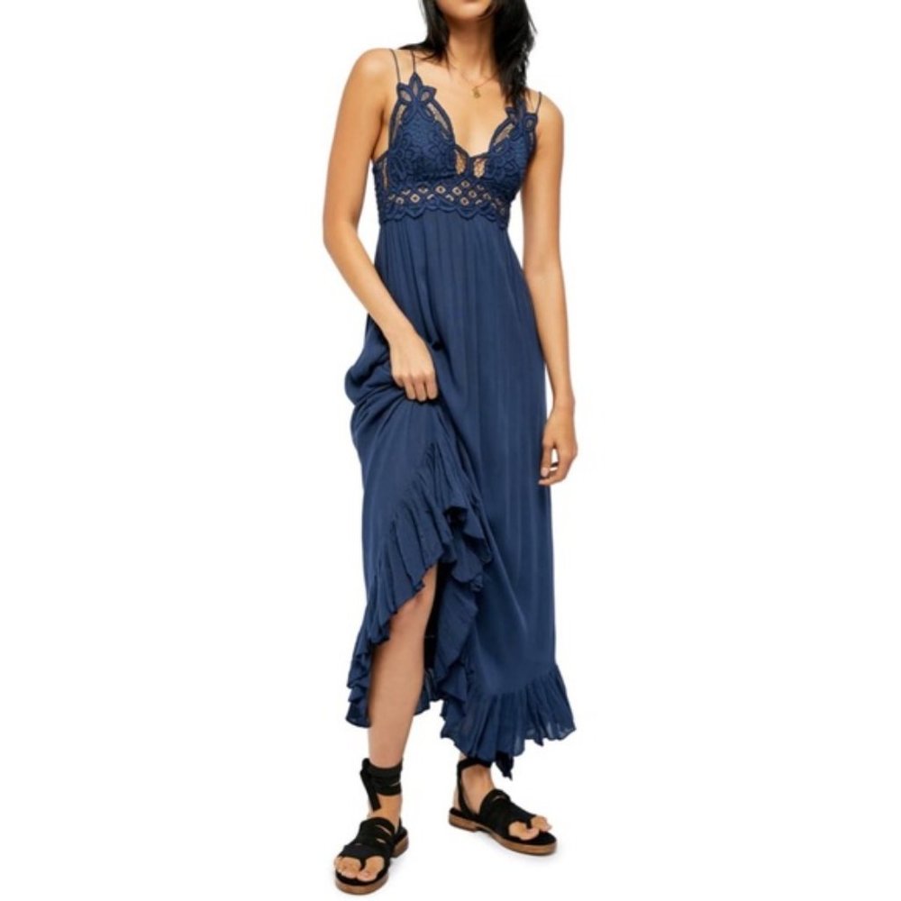 NWT Free People Adelle Maxi Dress - M